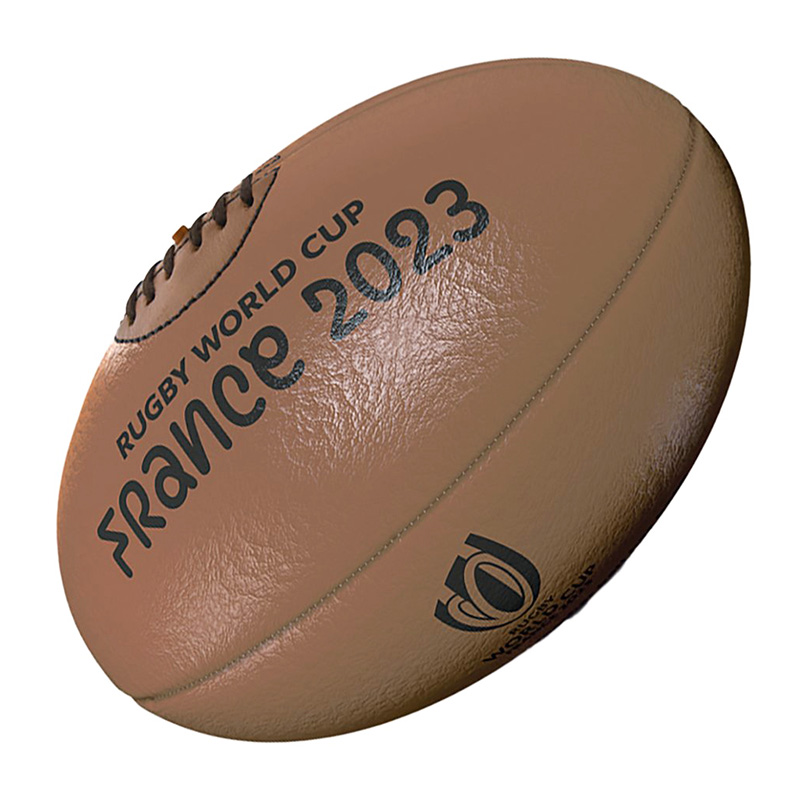 ギルバート RWC 2023ヴィンテージ・レザーボール (5号) – TRICOLOR RUGBY