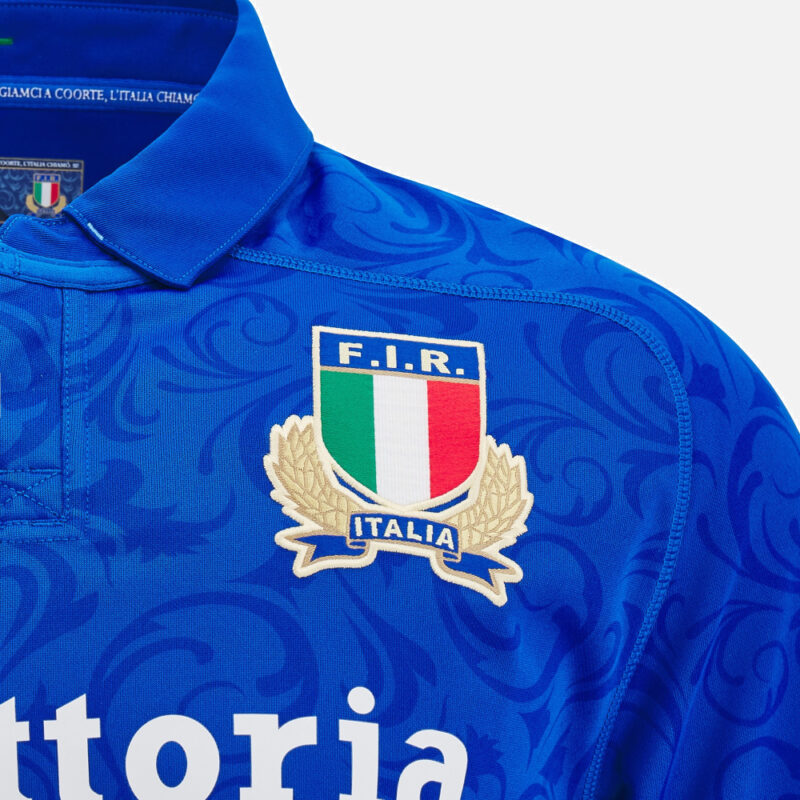 【マクロン】Italia Rugby 2024/25 Adults' Replica Home Jersey - 画像 (3)