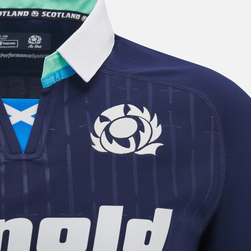 【マクロン】Scotland Rugby 2024/25 Junior Home Replica Shirt - 画像 (3)